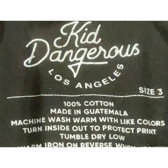 Kid Dangerous “Make It Rein” Reindeer Tee Size 3 - Picture 3 of 3